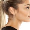 imageSteve Madden Chain Front Back Earrings