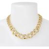 imageSteve Madden Pave Link Collar Necklace