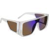 imageSteve Madden Womens Female Sunglasses Style Colt WrapClearPurple Mirrored