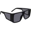 imageSteve Madden Womens Female Sunglasses Style Colt WrapSoft BlackSolid Smoke
