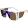 imageSteve Madden Womens Female Sunglasses Style Colt WrapClearPurple Mirrored