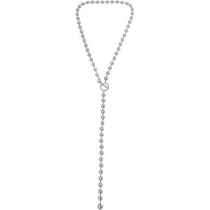 imageSteve Madden Ball Chain Y Necklace
