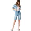imageSteve Madden Apparel Womens DITA ShortMedi Blue Denim