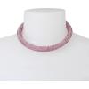 imageSteve Madden Pave Rope NecklacePink