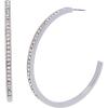 imagePave Hoop EarringsCrystalRhodium