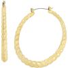 imageSteve Madden Croissant Hoop Earrings