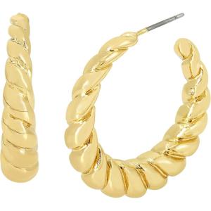 imageCroissant Hoop EarringsGOLD