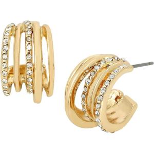 imagePave Hoop EarringsCRYSTALGOLD