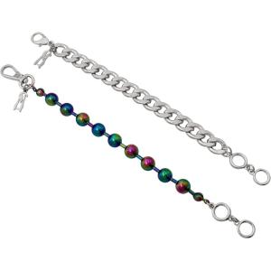 imageSteve Madden Ball Chain Bracelet Set