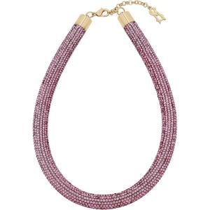 imageSteve Madden Pave Rope NecklacePink