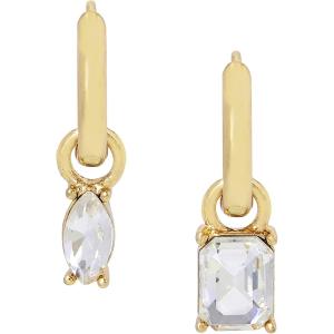 imageSteve Madden Stone Dangle Huggies