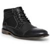 imageSteve Madden Mens Jotter Combat BootBlack Leather