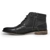 imageSteve Madden Mens Jotter Combat BootBlack Leather