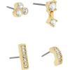 imageStone Mismatched Earring SetCrystalGold