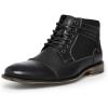 imageSteve Madden Mens Jotter Combat BootBlack Leather