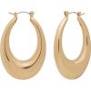 imageSteve Madden Oval Hoop Earrings