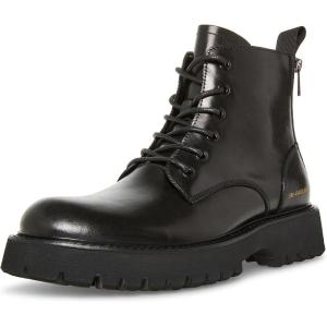 imageSteve Madden Mens Fintan Combat BootBlack Leather