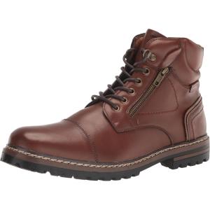 imageSteve Madden Mens Msalus Combat BootCognac