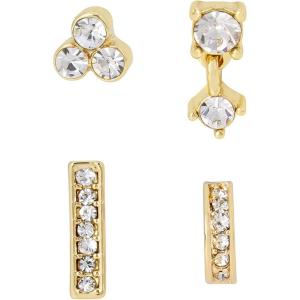 imageStone Mismatched Earring SetCrystalGold