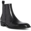 imageSteve Madden Mens Haynes Ankle BootBlack Leat