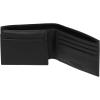 imageSteve Madden Mens Slim Leather Wallet with Extra Capacity Attached Flip PocketsBlack Glove