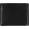 imageSteve Madden Mens Slim Leather Wallet with Extra Capacity Attached Flip PocketsBlack Glove