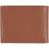 imageSteve Madden Mens Slim Leather Wallet with Extra Capacity Attached Flip PocketsCognac Glove