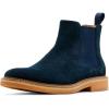 imageSteve Madden Mens Paulos Chelsea BootNavy Suede