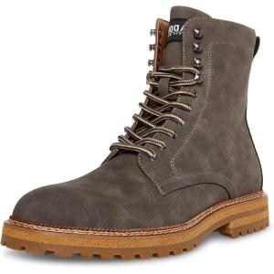imageMadden Girl Mens Melvann Combat BootGrey Suede