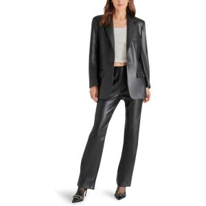 imageSteve Madden Womens Imaan BlazerBlack Leather
