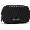 imageSteve Madden DaisyH Diagonal Quilted Double Zip Crossbody Black