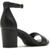imageSteve Madden Girls Carrson Heeled SandalBlack Smooth