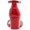 imageSteve Madden Girls Carrson Heeled SandalRed Patent