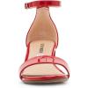imageSteve Madden Girls Carrson Heeled SandalRed Patent
