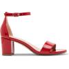 imageSteve Madden Girls Carrson Heeled SandalRed Patent