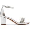 imageSteve Madden Girls Carrson Heeled SandalSilver Beads