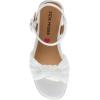 imageSteve Madden Girls Cookie Espadrille Wedge SandalWhite Multi
