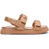 imageSteve Madden Girls Mona Flat SandalGold Raffia