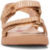 imageSteve Madden Girls Mona Flat SandalGold Raffia