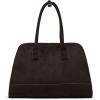 imageSteve Madden Harlii Faux Suede SatchelChocolate