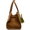 imageSteve Madden Harlii Faux Suede SatchelTan
