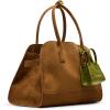 imageSteve Madden Harlii Faux Suede SatchelTan