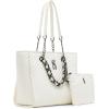imageSteve Madden KatttH Tote WPouch White