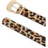 imageSteve Madden Womens Leopard Everday Casual Dress Pant BeltLeopard