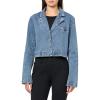 imageSteve Madden Womens Tarin BlazerAcidwash Denim