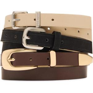 imageSteve Madden 3 Pack Women Belts For Jeans Dresses Pants Ladies Waist BeltCho