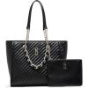 imageSteve Madden Kattth Tote WPouchBlack