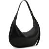 imageSteve Madden Olga Faux Leather Hobo Black