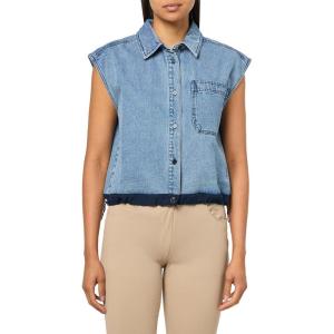 imageSteve Madden Womens Nassau TopMedium Blue