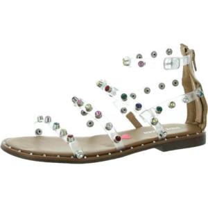 imageSteve Madden Girls Travel Flat SandalClear